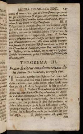 149-157, Theorema III - IV