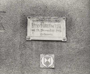 Ernst-Rietschel-Gedenktafel