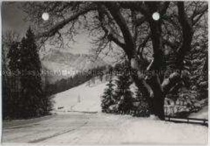 Winterlandschaft, Alpen