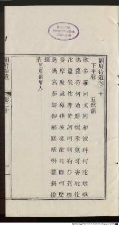 Yun fu shi yi : 106 juan, 4