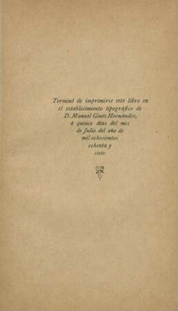 Terminó de imprimirse este libro ....