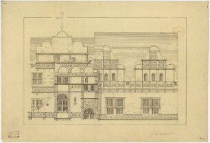 Schloss zu Schwerin, Fassade