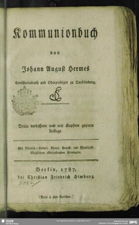 Kommunionbuch