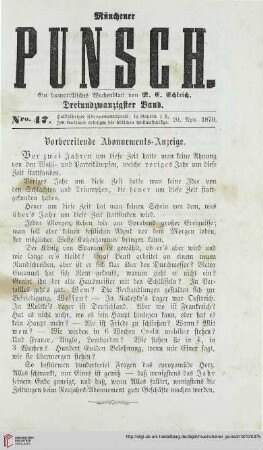 Nro. 47 (20. November 1870)