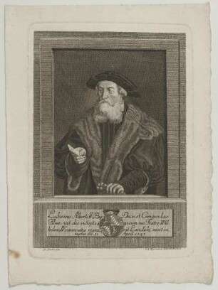 Bildnis des Ludovicus Albertus IV., Herzog von Bayern