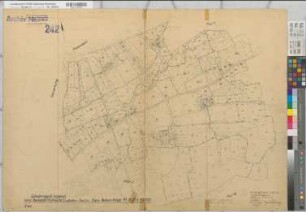 Beckum Ksp. u.Stadt (Beckum), Umlegung Beckum, Bl.14 Schätzungs- und Urkarte I Ksp. Beckum Flur 8,1