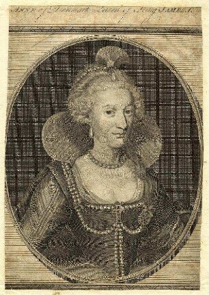 Bildnis von Anna (1574-1619), Königin von England