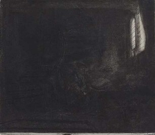 Der hl. Hieronymus in einer dunklen Kammer