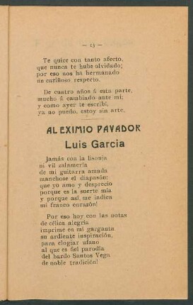 Al eximio payador Luis García