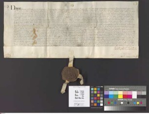 Seligenstadt: Danielis archiepiscopi Moguntini comfirmatio Philippi electi abbatis monasterii Selgenstadensis