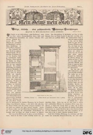 Billige, einfache - aber geschmackvolle Wohnungs-Einrichtungen, [2]