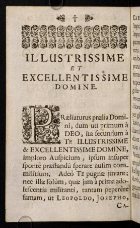 Illustrissime [...]