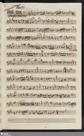 1419. Aria: Cara voce del mio bene / Anonymus