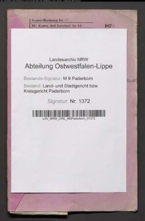 Erblasser: Müller, Gertrud, geb. Rosenkranz; Ehepartner: null: