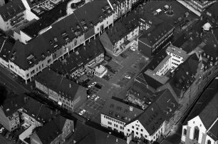 Freiburg: Wohnblöcke, Merianstraße, [Franziskanerstraße], Schiffstraße