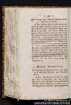 Veredlung des Runkelrübenbranntweins, zu Rum.