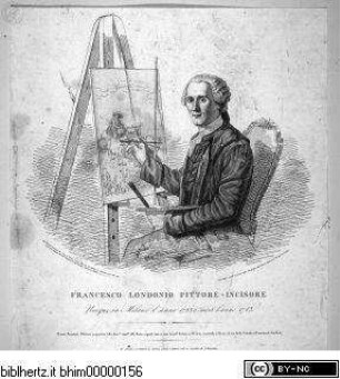 Bildnis des Malers Francesco Londonio - Porträt Francesco Londonio