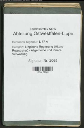 Die Raumnutzung im Regierungs-(Dicasterial-) Gebäude