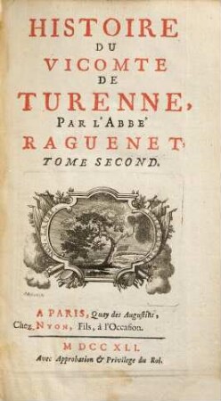 Histoire Du Vicomte De Turenne, 2