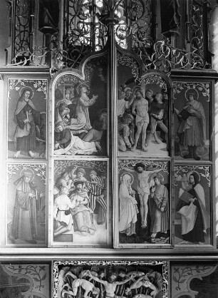 Altar mit Madonna und den vierzehn Nothelfern