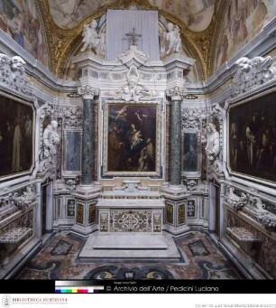 Wanddekoration der Cappella di Sant'Ugo