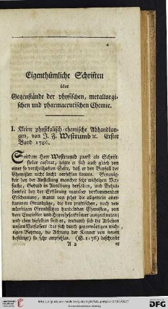Eigenthümliche Schriften