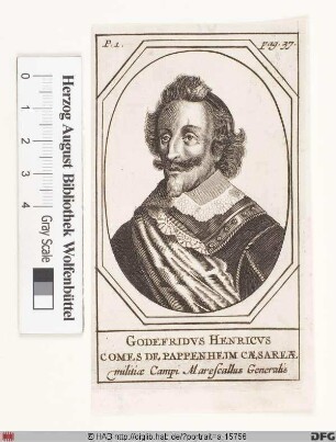 Bildnis Gottfried Heinrich von Pappenheim (1628 Graf)