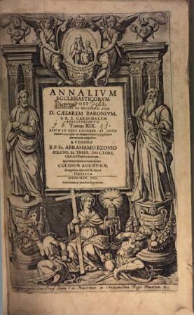 Annalivm Ecclesiasticorvm Post Illvstriss. Et Reverend. Dom. D. Caesarem Baronivm S. R. E. Cardinalem Bibliothecarivm. Tomus ..., 19