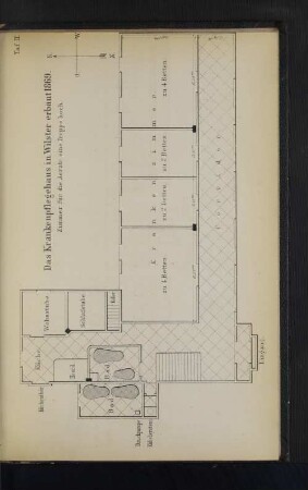 Das Krankenpflegehaus in Wilster erbaut 1869.