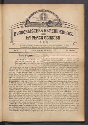 No. 9. Buenos Aires, den 25. Februar 1920. 26. Jahrgang