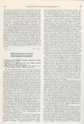 859-862 [Rezension] Dalle origini all'adesione alla riforma (1176 - 1532)