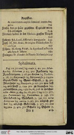 Sphalmata