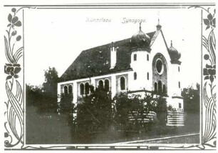 Künzelsau, KÜN; Synagoge, Außenansicht