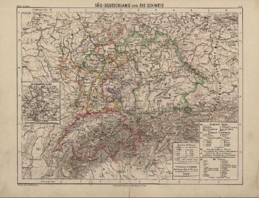 Süd-Deutschland und die Schweiz