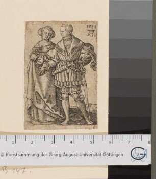 Tanzendes Paar, frontal