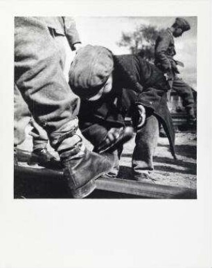 Auf der Fahrt an die Front, Russland, Mitte 1942 o.1943