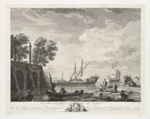 Vue des galères de Naples