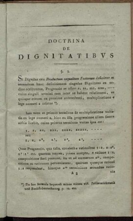 Doctrina de dignitatibus.