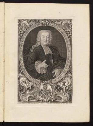 Marcus Christophorus Koch a Gailbach Sac Caes. Maj. Francisci I. a Consiliis Act. Triges Sextus Reipubl. Augustanae Duumvir.