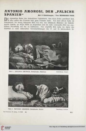 4: Antonio Amorosi, der "falsche Spanier"