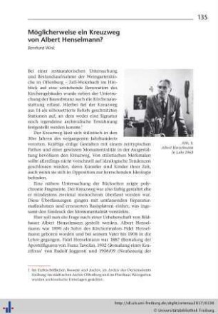 Möglicherweise ein Kreuzweg von Albert Henselmann?