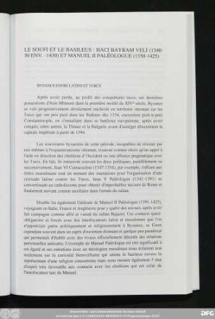 [Troisième partie: Le temps des Ottomans]