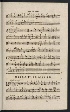 11-15, Missa IV de Requiem