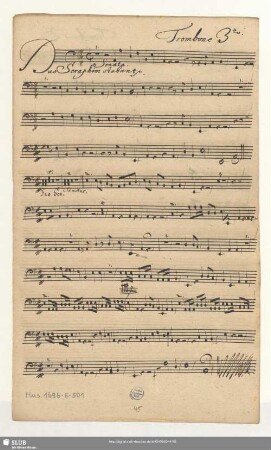 Trombone 3zo. / Trombone 2[d]o.