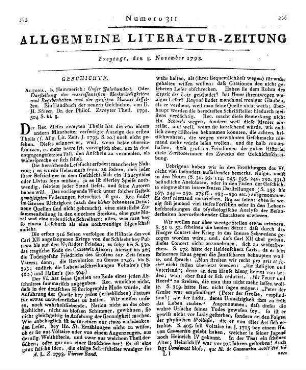 Schwarz, C. G.: Opuscula quaedam academica varii argumenti. Collegit atque praefatus est A. G. C. Harless. Nürnberg: Stein 1793