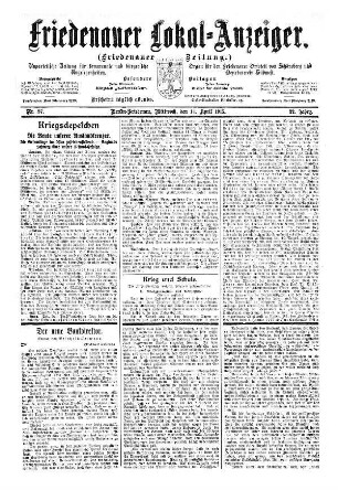 Nr. 87, 14.04.1915