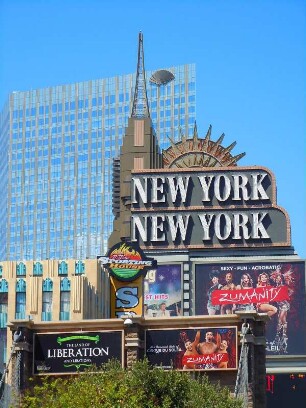 Hotelkomplex New York am Las Vegas Boulevard