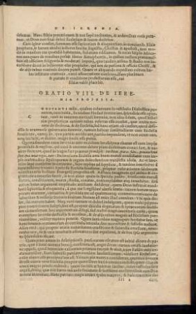 Oratio VIII. De Ieremia Propheta.