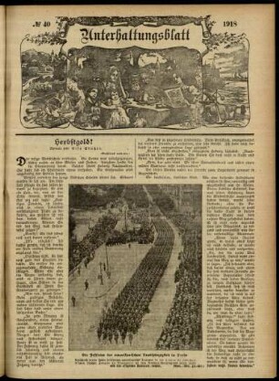 Ausgabe vom Sonntag, den 06. Oktober 1918.