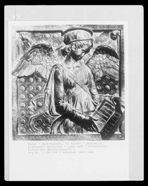 Hochaltar — Evangelistensymbole — Symbol des Evangelisten Matthäus